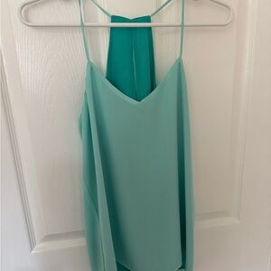 Reversible Teal Tank Top